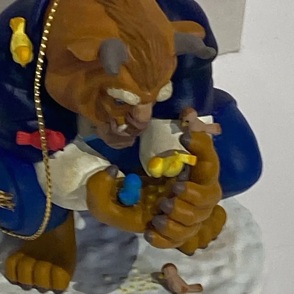 Disney Beast Humming Birds Beauty And‎ The Beast Collectible Hanging Ornament